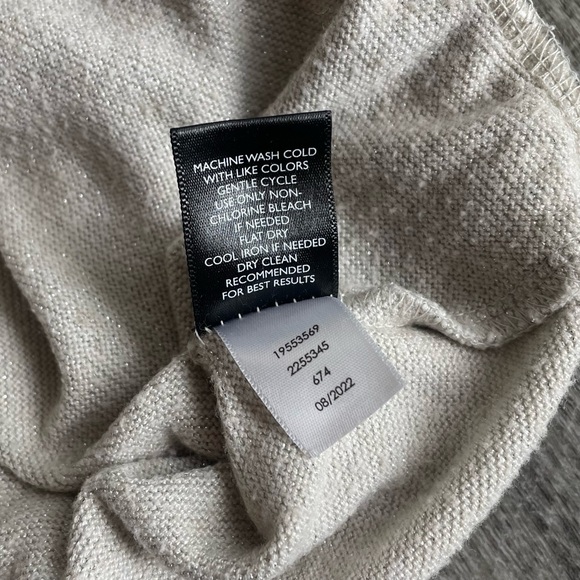 TORRID Sparkle Knit Drop Shoulder Shirred Sleeve Top - Picture 13 of 13